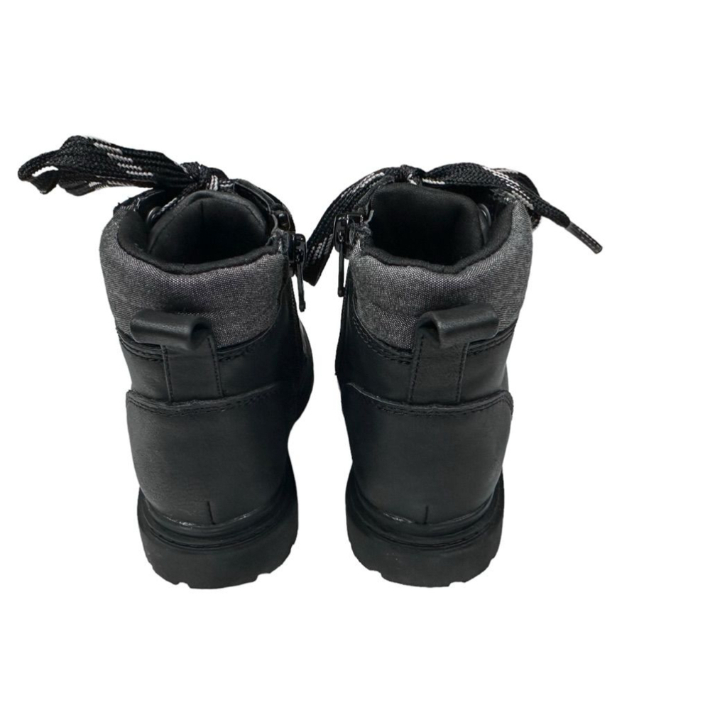 Cat & Jack Toddler Girl Boots Black Size 7 Zip Up - Picture 5 of 8